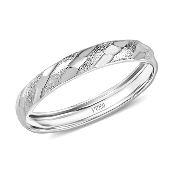 950 Platin Ring (Größe 17.00) image number 4