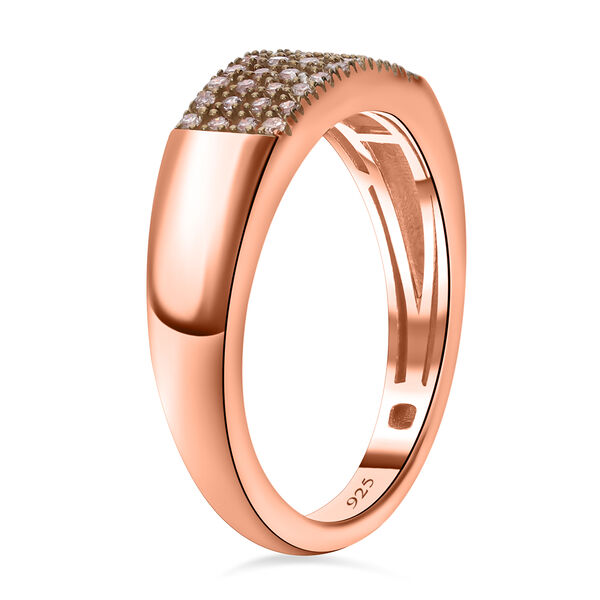 Nat&uuml;rlicher Champagner Diamant-Ring - 0,20 ct. image number 5