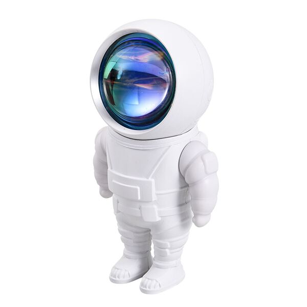 Astronaut Projektions- und Atmosph&auml;renlampe, Warmwei&szlig;, Orange image number 3