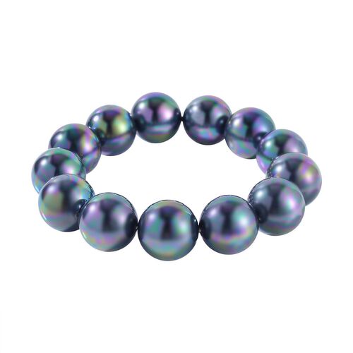 Tahiti Muschelkernperle Armband, 18 cm image number 0