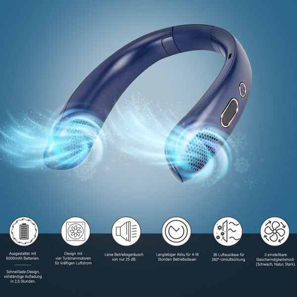 AirFlow Halsventilator ohne Flügel, weiß image number 2