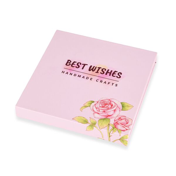 Handbemalter Sonnenfänger aus Glas mit Kette und silberfarbenem Rahmen, Mucha-Motiv, 12x15 cm Frau mit Feder image number 7