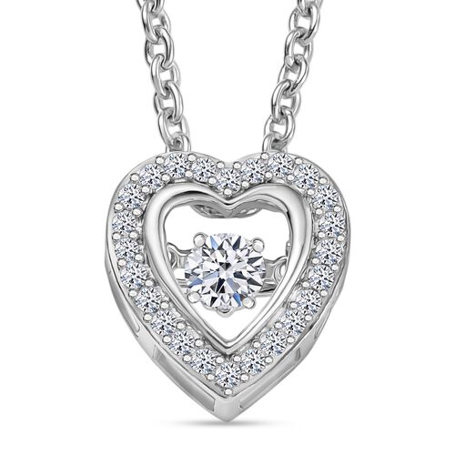 LUXURIANT DIAMOND - Lab Grown Diamant SI Schmuckset 925 Silber rhodiniert ca. 0.24 ct image number 0