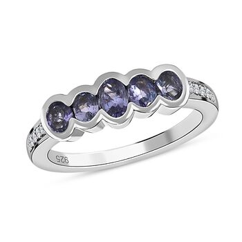 AA Tansanit Ring - 1,04 ct.