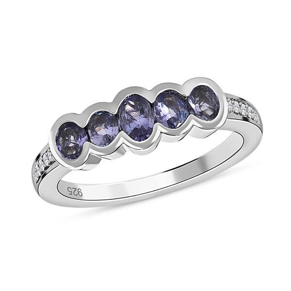 AA Tansanit Ring - 1,04 ct. image number 4
