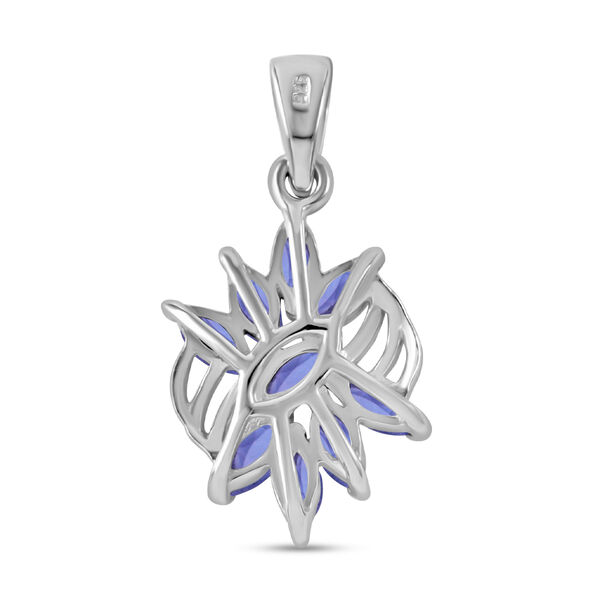 Tansanit Anh&auml;nger - 0,90 ct. image number 2