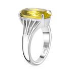 AAA Ouro Verde-Quarz Ring Edelstahl (Größe 18.00) ca. 4,17 ct image number 4