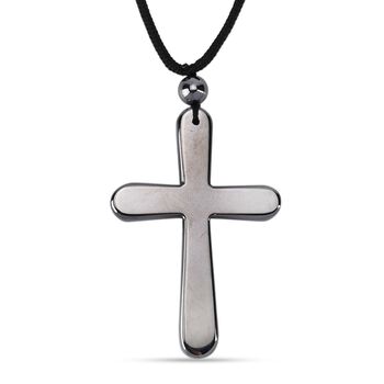 Terahertz 70cm Kreuz-Halskette - 65 ct.