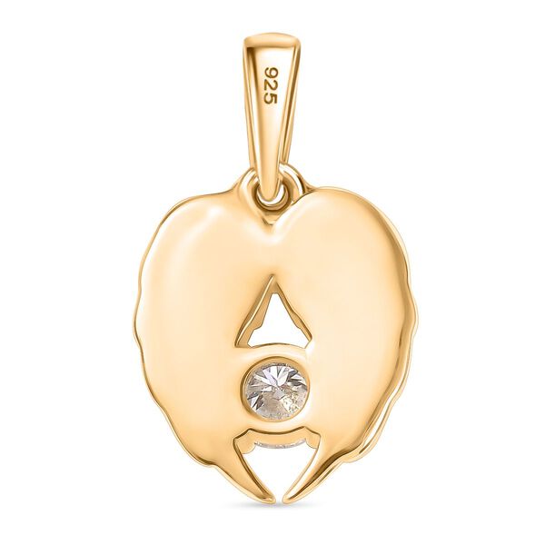 D’Joy zweifarbiger Moissanit Anhänger - 0,20 ct. image number 5