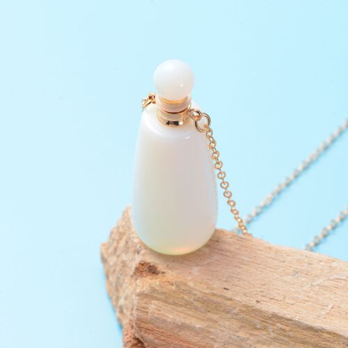 Opalite Halskette, goldfarben 78.00 ct image number 1