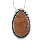 Bild Jasper Halskette ca. 60 cm + 10 cm Extender, Reiner Edelstahl ca. 95.00 ct