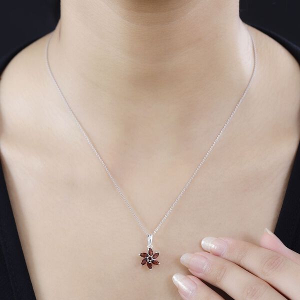 Roter Granat-Anhänger - 1,16 ct. image number 3