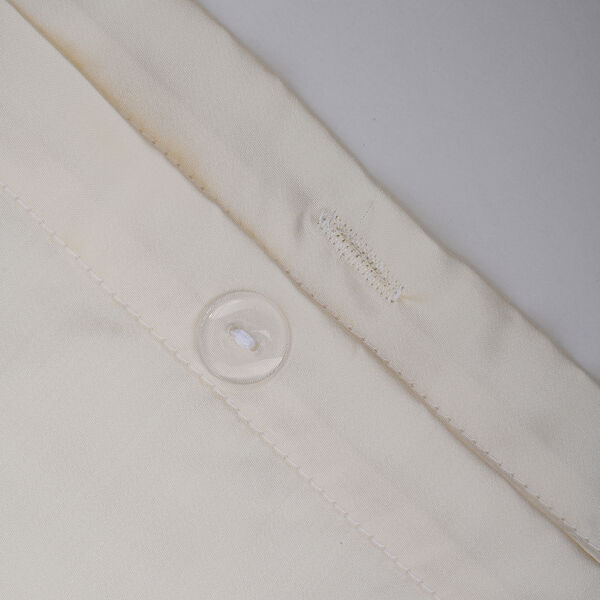 SERENITY NIGHT:  2er-Set - Bettwäsche aus 100% Bambus, Elfenbeinfarben  image number 4