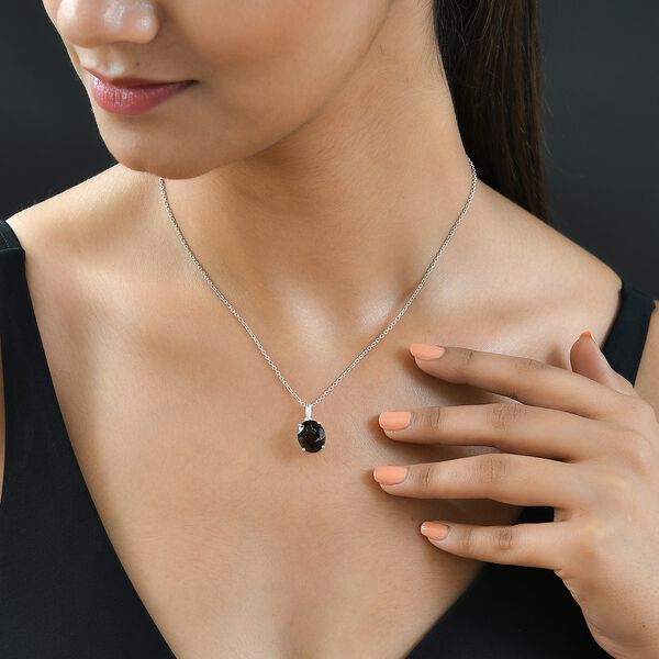 Rauchquarz-Anhänger, 925 Silber, ca. 4.46 ct image number 2