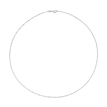 Diamantschliff 45cm Kette in 950 Platin