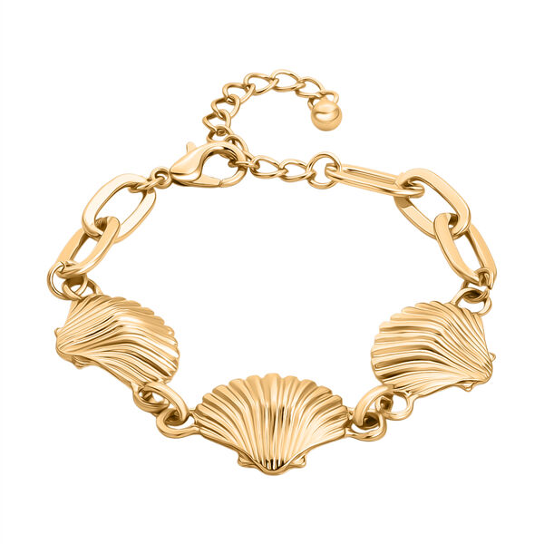 Gelb Armband ca. 19 cm + 5 cm Extender, ca. 14,50g