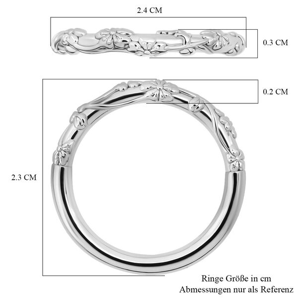 999 Platin Ring (Größe 18.00) ca. 1,10g image number 6