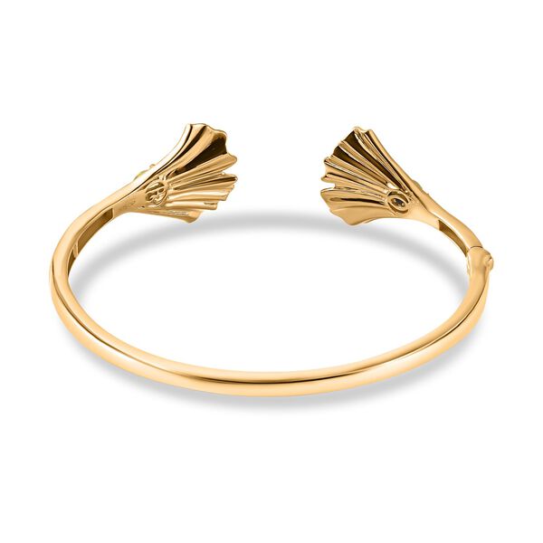 Giuseppe Perez AA Peridot, Kanchanaburi Blauer Saphir Armreif ca. 19 cm 925 Silber Gelbgold Vermeil ca. 2,07 ct. image number 5