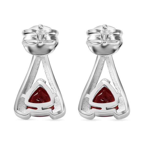 AA Mosambik Granat Ohrringe - 1,89 ct. image number 5