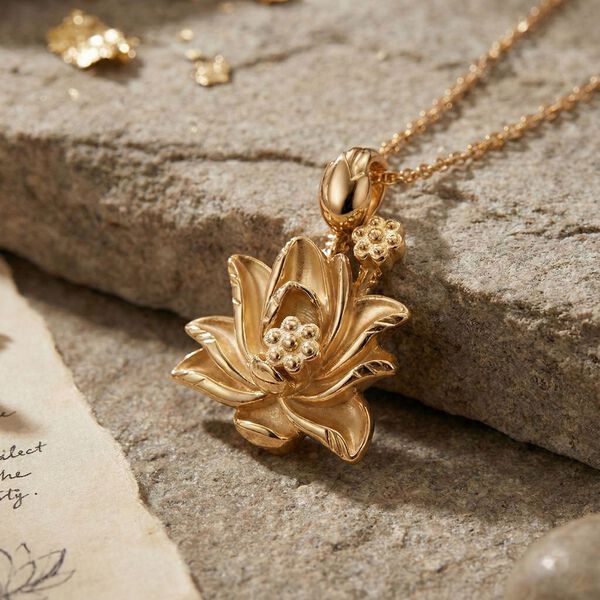 Nickelfreies Messing Halskette ca. 50 cm + 2.5 cm Extender, ca. 7,60g, Goldfarben image number 2