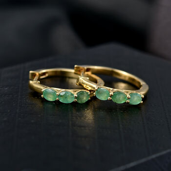 D'Joy AA Smaragd Ohrringe - 0,98 ct.