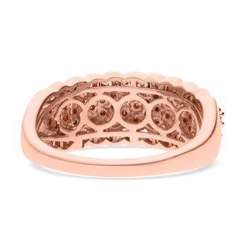 Nat&uuml;rlicher Champagner Diamant-Ring - 1 ct.