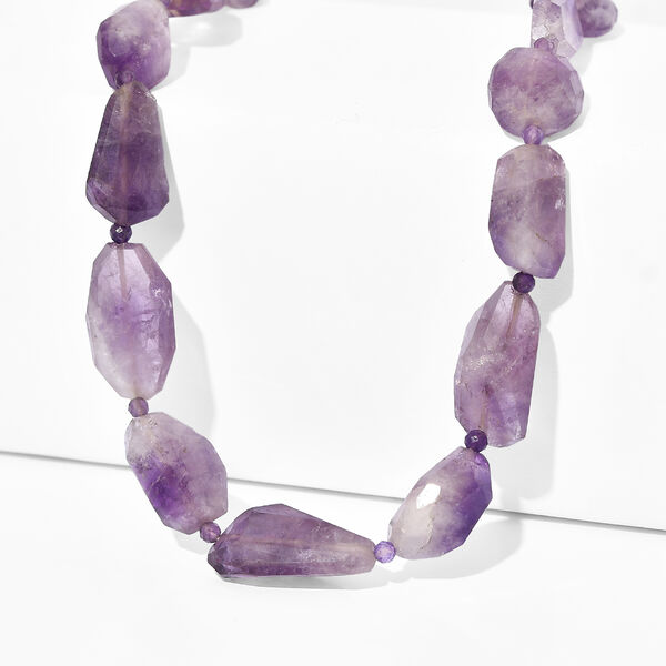 EverTrue Amethyst 45cm Halskette - 320 ct.