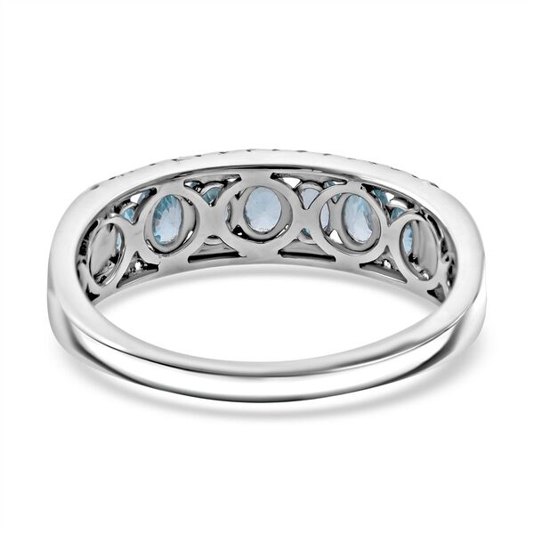 D'Joy AA blauer und weißer Zirkon Ring - 2,32 ct. image number 5