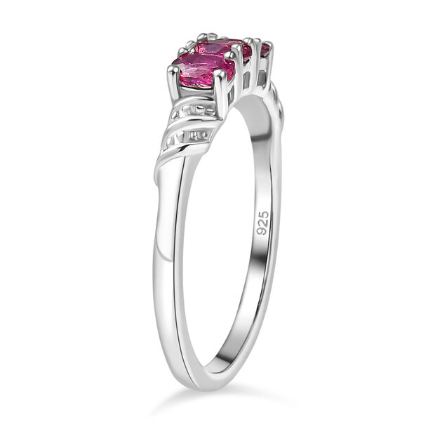 Rhodolith Granat Schmuckset - 1,44 ct. image number 6