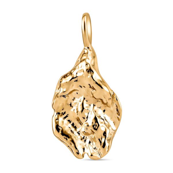 Goldnugget-Anh&auml;nger, 375 Gelbgold