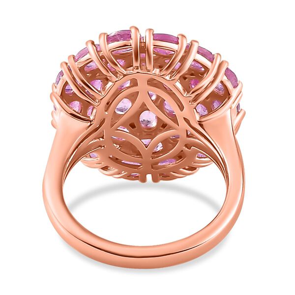 Ilakaka Rosa Saphir-Ring - 7,47 ct. image number 6