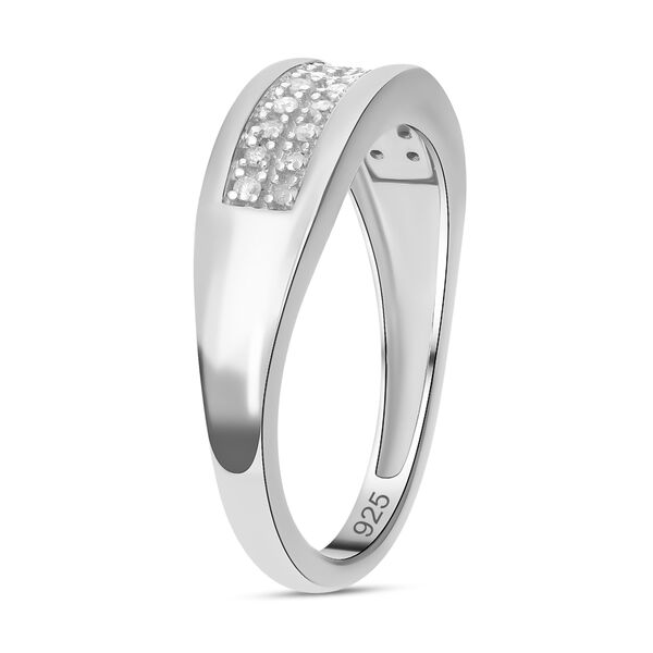 Wei&szlig;er Diamant Ring, ca. 0,20 ct image number 4