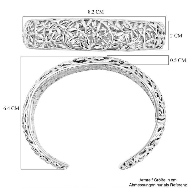 Royal Bali - 925 Silber Armreif ca. 19 cm ca. 32,59g image number 5