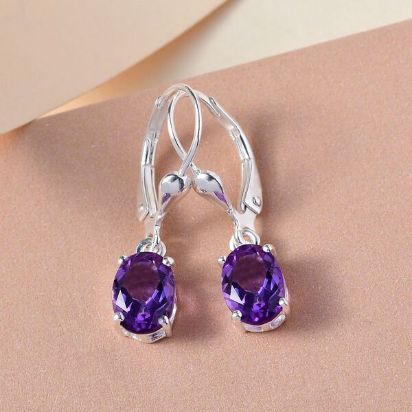 Afrikanische Amethyst-Ohrh&auml;nger image number 2