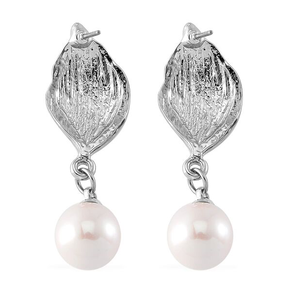 Wei&szlig;e Muschelkernperle Schmuckset 80.00 ct image number 6