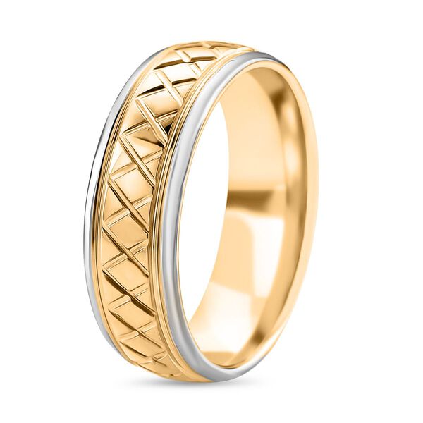 Reines Wolframcarbid Bicolor Ring (Gr&ouml;&szlig;e 17.00) ca. 6,70g image number 4