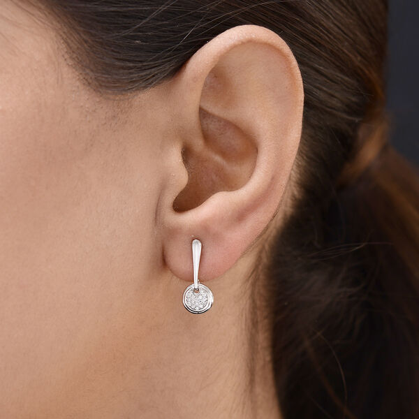 Moissanit Ohrh&auml;nger - 0,12 ct. image number 3