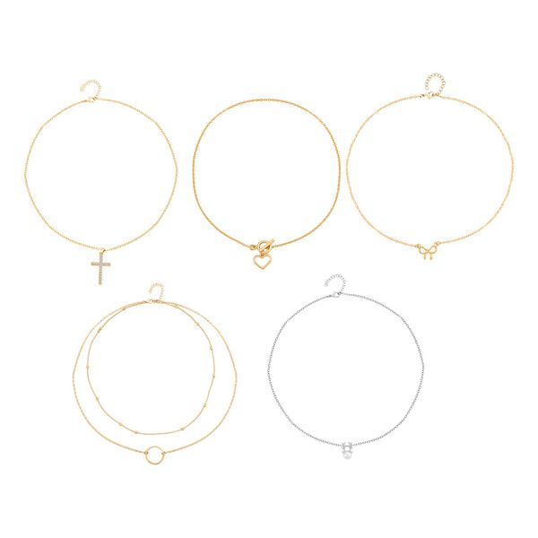 Adventskalender - 25 Schmuckst&uuml;cke Halskette (5 tlg.), Armband (5 tlg.), Felxibler Ring (4 tlg.), Ohrringe (11 tlg.) image number 3