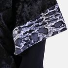 TAMSY Kimono mit Leoparden-Bordüre, Einheitsgröße, Schwarz image number 4