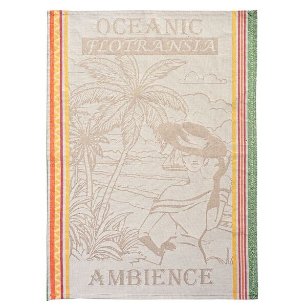 LIVMORE Set aus 3 Jacquard K&uuml;chenhandt&uuml;chern, 50 x 70 cm, Schwarz image number 4