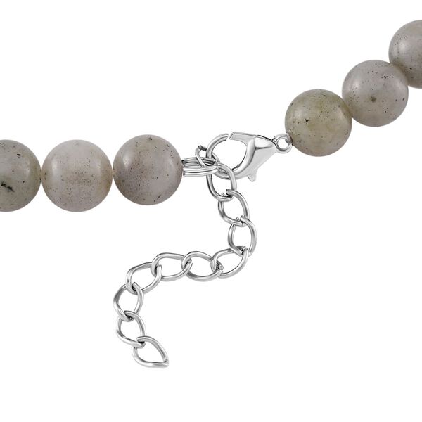 Labradorit Halskette, 50 cm - 365 ct. image number 4