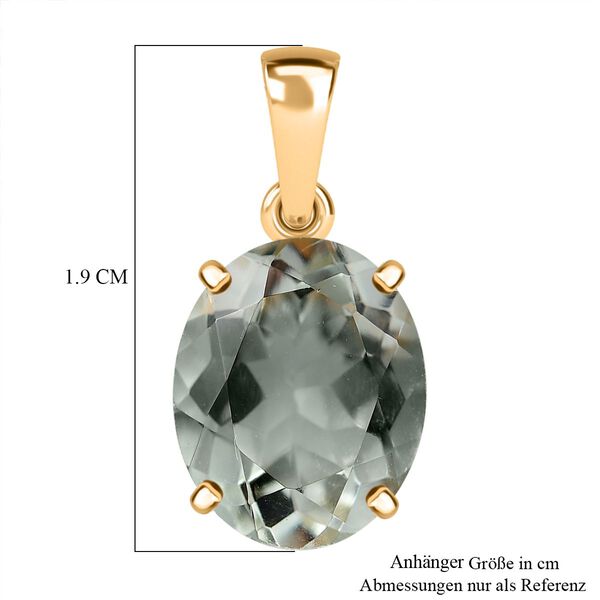 Prasiolith Anh&auml;nger - 3,31 ct. image number 6