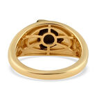 Ammolit-Ring, 925 Silber Gelbgold Vermeil  ca. 1,32 ct image number 5