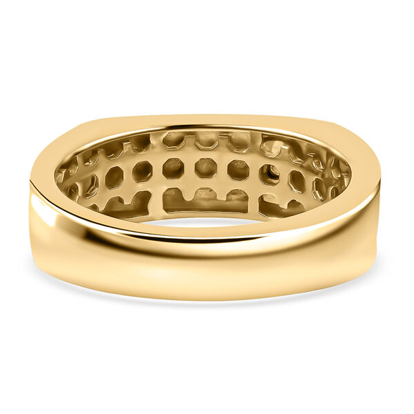 Diamant Ring 925 Silber Bicolor image number 5