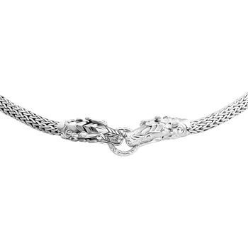 Royal Bali - D Joy 925 Silber Drache Halskette ca. 50 cm ca. 62,22g