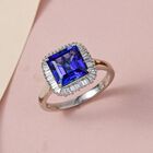 RHAPSODY AAAA Tansanit und VS EF Diamant Ring - 3,41 ct. image number 1