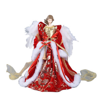 Weihnachtsengel, H&ouml;he 40 cm, Rot