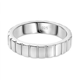 925 Silber rhodiniertRing (Größe 18.00) ca. 4,95g