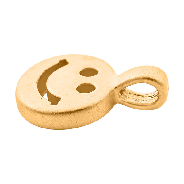 Smiley Anhänger in 999 Gold image number 3