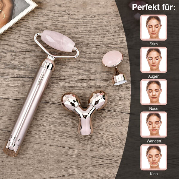 3-in-1 Rosenquarz Massageger&auml;t image number 4